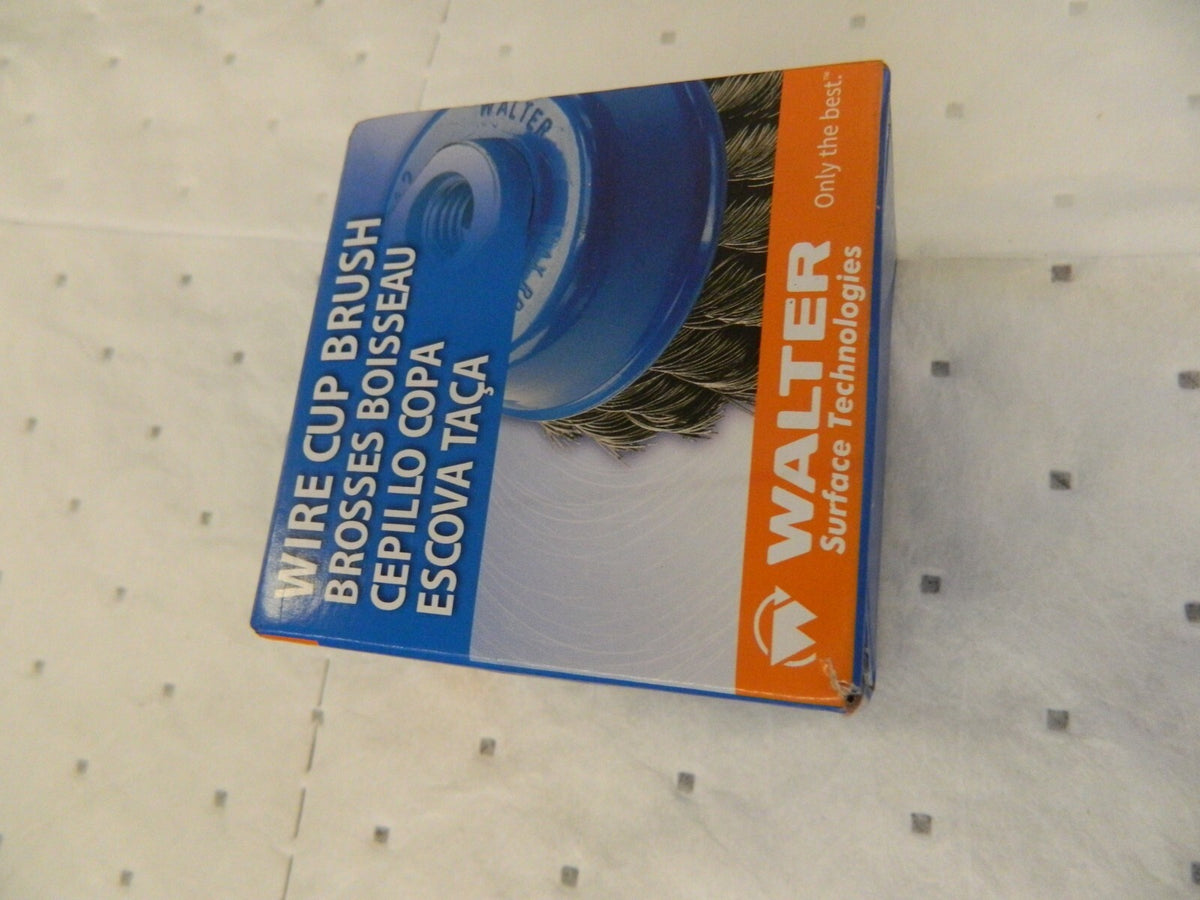 Walter 13-F 314 3" x 5/8"-11 " Cup brush knot-twisted wire WLT13F