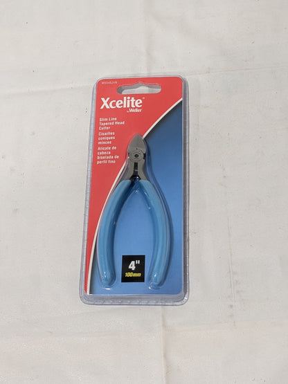 Xcelite 4" Diagonal Cutting Plier Semiflush Cut Pointed Nose MS545JVN