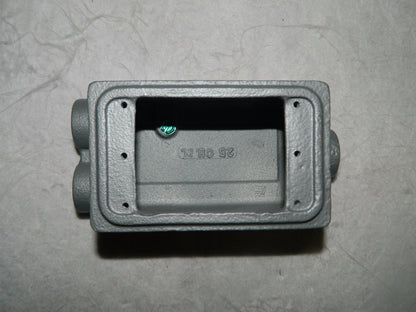 O-Z/Gedney Weather Resistant Rectangle Outlet Box Gang FDCC-1-50