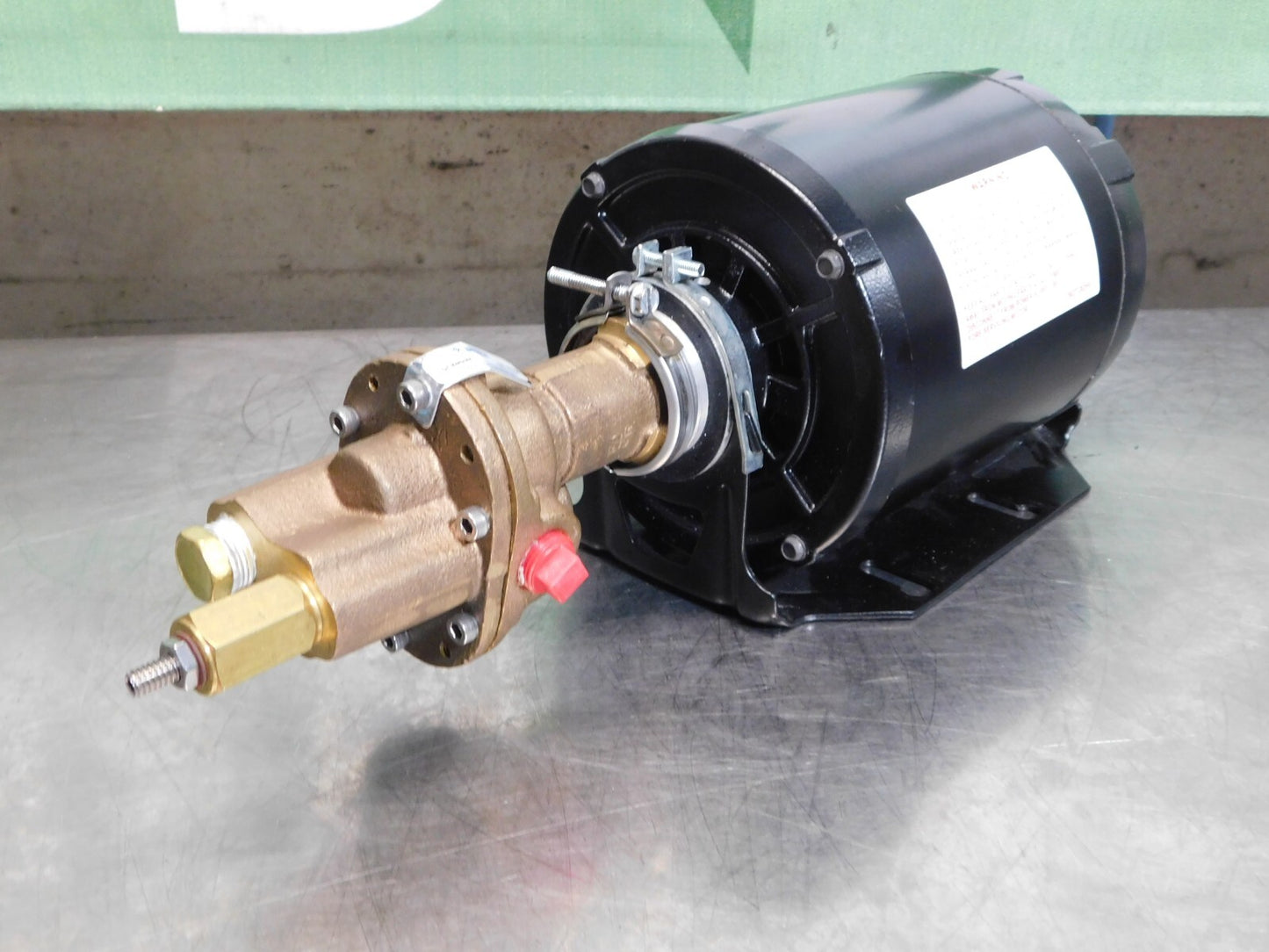 Pentair Close Coupled Carbonator Gear Pump 3/8" Port 1/2 HP GCBN33V PARTS/REPAIR