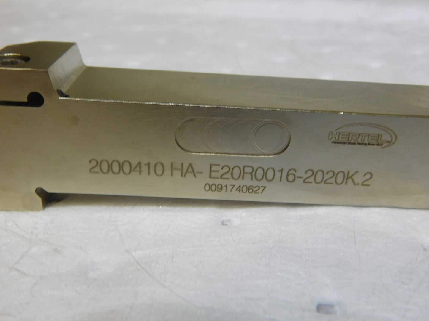 Hertel Indexible Cutoff Toolholder 31mm Max DOC 20mm Shank Dia RH 2000410