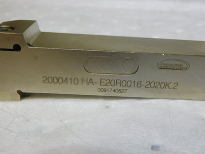 Hertel Indexible Cutoff Toolholder 31mm Max DOC 20mm Shank Dia RH 2000410