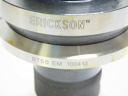 Erickson BT50 End Mill Holder/Adapter 1" Hole Diam BT50EM100413 1258450