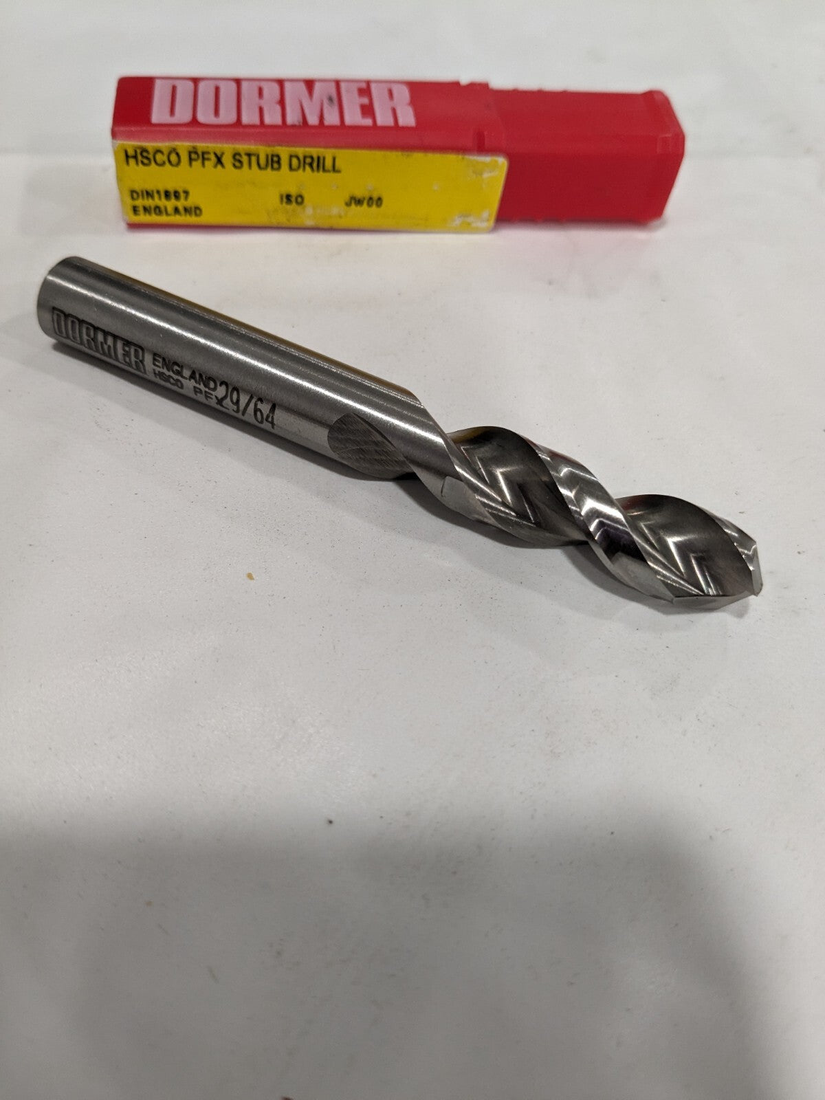 Dormer Screw Machine Length Drill Bit 29/64", 2FL 78099777