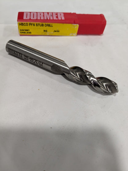 Dormer Screw Machine Length Drill Bit 29/64", 2FL 78099777