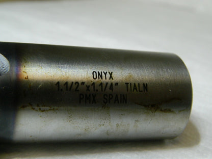 Onyx Roughing End Mill 1-1/2" x 1-1/4" x 2" x 4-1/2" 6F PM T