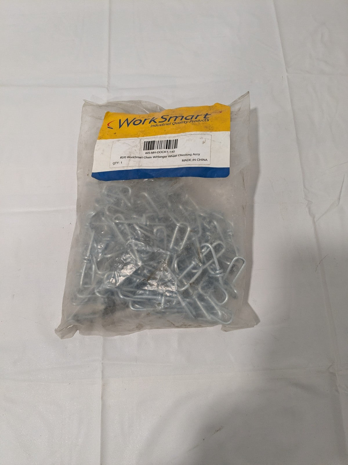 WorkSmart 15 Ft. Chain and Hanger Kit: Standard Number 2/0 Chain WS-MH-DOCK1-140