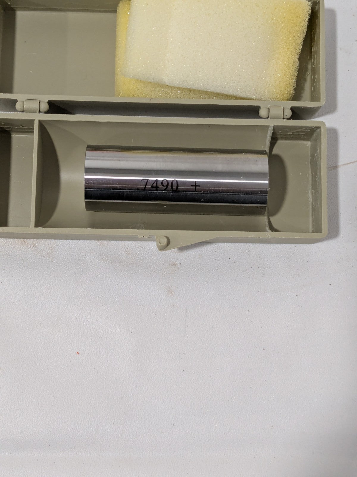 VERMONT GAGE Class X Minus Pin Gage: 0.7490" Dia, 2" Long 141274900