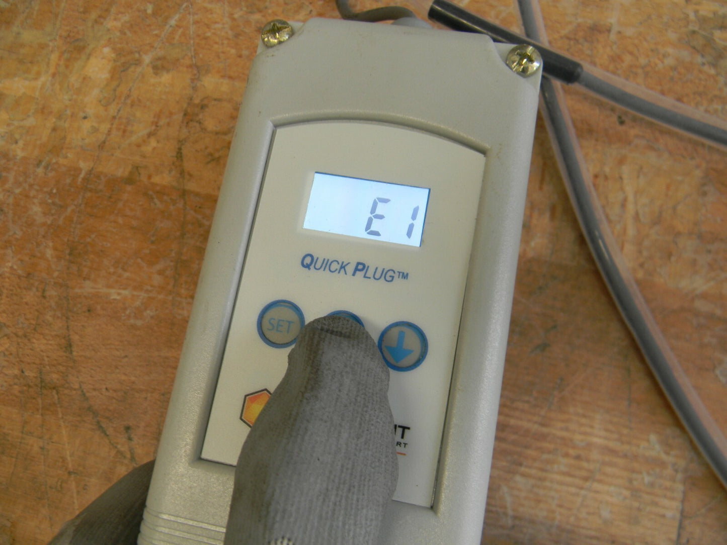 Intelligent QuickPlug Immersion Heater w/ Digital Control QDWS1.0 Defective