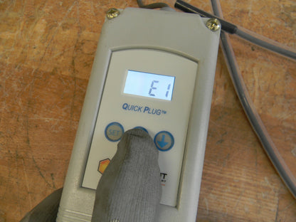 Intelligent QuickPlug Immersion Heater w/ Digital Control QDWS1.0 Defective
