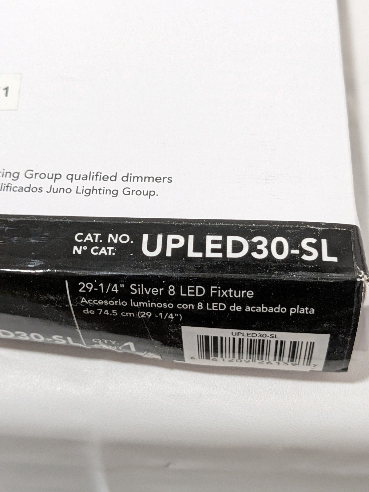 Juno Lighting Pro-Series 30" Light Fixture Silver LED UPLED30-SL