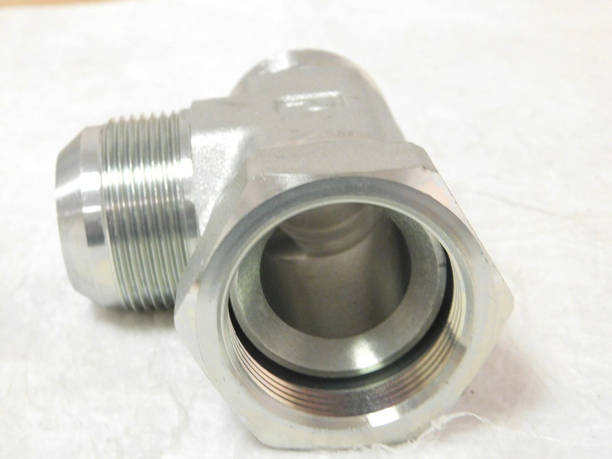 Parker Swivel Nut Run Tee 37º Flare x Swivel x Flare Connection 20 R6X-S