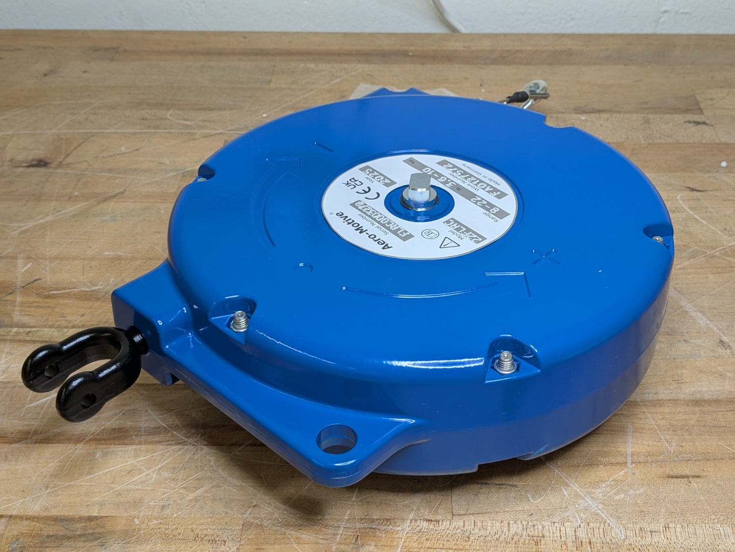 Aero Motive Tool Balancer Retractor 16 - 22 lb. Capacity 8 Ft. Cable 22FLRC