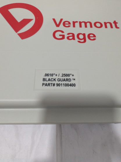 Vermont Gage 190 Pc Class ZZ Plug Gage Set: 0.061 to 0.25" Range 901100400