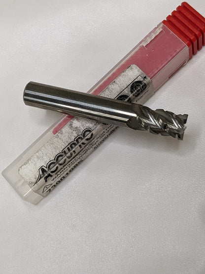 Accupro Roughing & Finishing End Mill 5/16" Dia, 4 FL, 1/2" LOC, 2" OAL 73901985