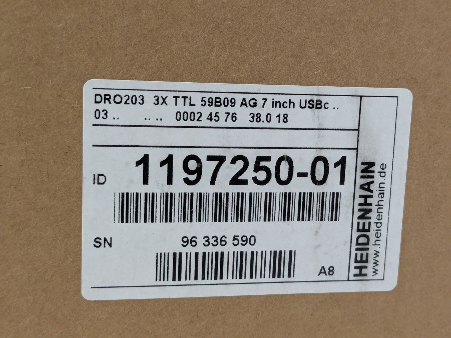 AcuRite Digital Readout 3-Axis DRO for Milling / Turning / Grinding 1197250-01