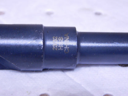 Interstate Silver & Deming Drill 22/32 Dia 118º Pt 1/2 Shank 3 Fl L 01340462