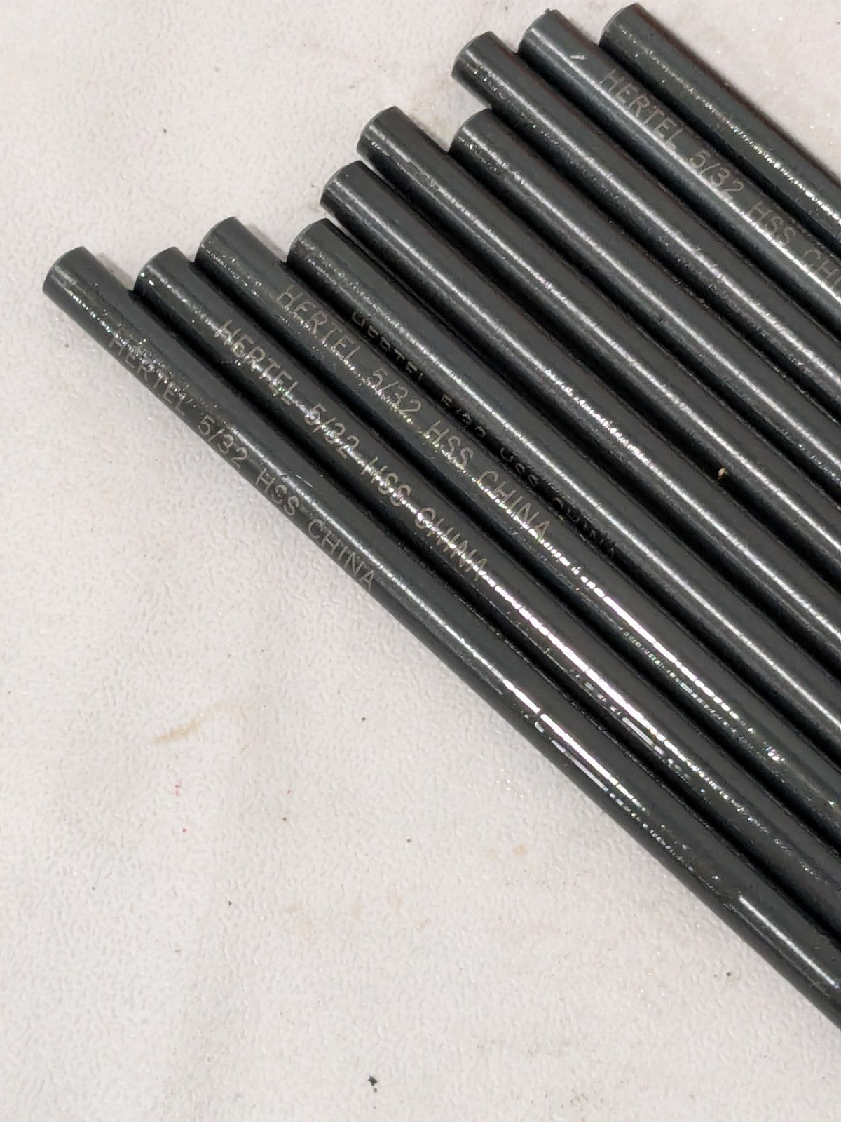 Hertel Aircraft Extension Drill Bit: 5/32" Dia, 135 °, HSS Qty 10 77426310
