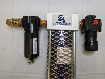 Jupiter Pneumatics 3 Pc. FRL Filter Regulator Lubricator 40 CFM 1/2" NPT 12
