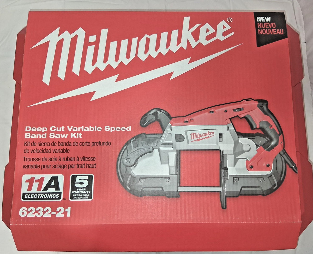 Milwaukee Tool Deep Cut Variable Speed Band Saw Kit 6232-21