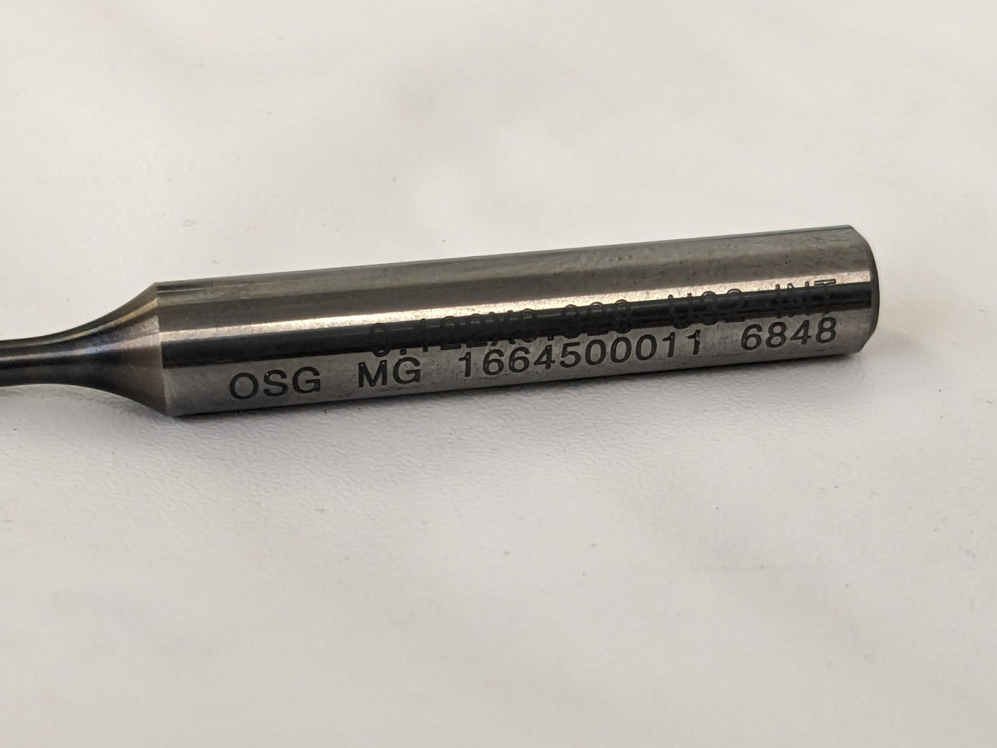 OSG Helical Flute Thread Mill: #8, 4 Fl Carbide 1664500011