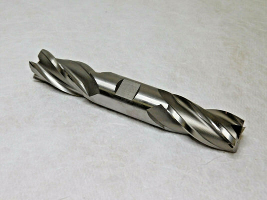 Interstate Cobalt Square End Mill Double End 1" Diam x 6-3/8" OAL 4FL 1108-3464