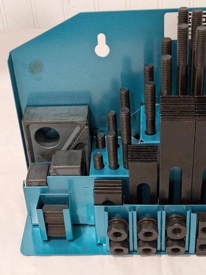 TE-CO Fixture Clamp Step Block & Clamp Set: 52 Pc 20413