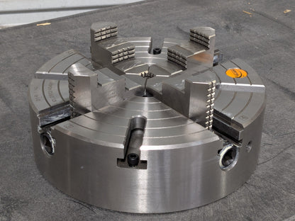 Hertel Manual Independent 4-Jaw Lathe Chuck 12" Diameter D1-6 Mount 1-322-1206