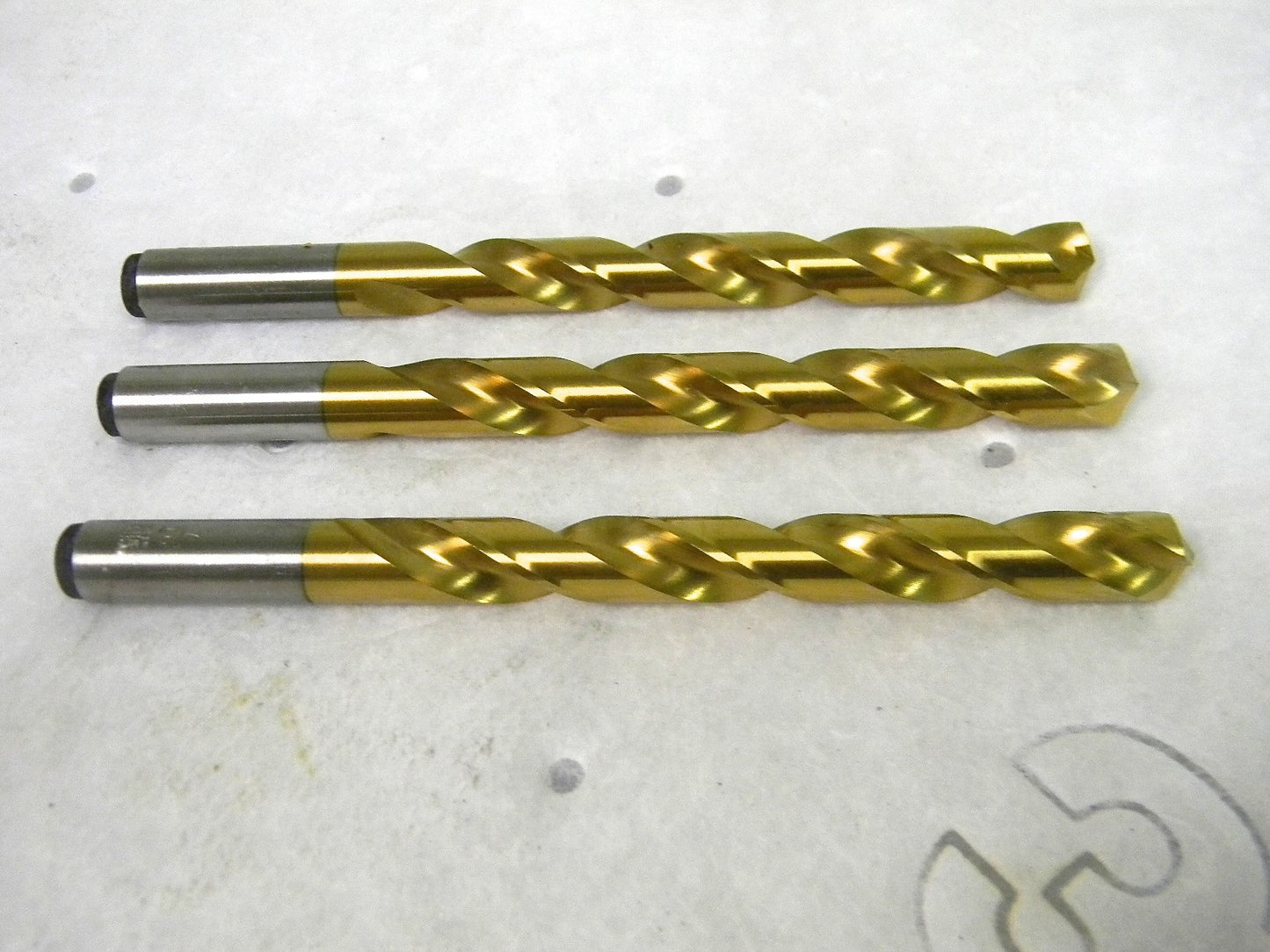 Viking Drill & Tool Cobalt TIN Jobber Length Drill 7/16 135º Qty.3 79840