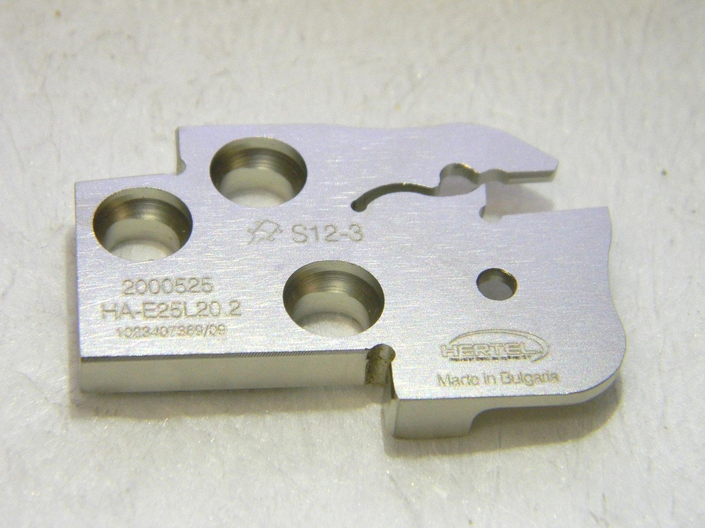 Hertel 2mm LH Cutoff and Grooving Support Blade HA-E25L20.2  2000525