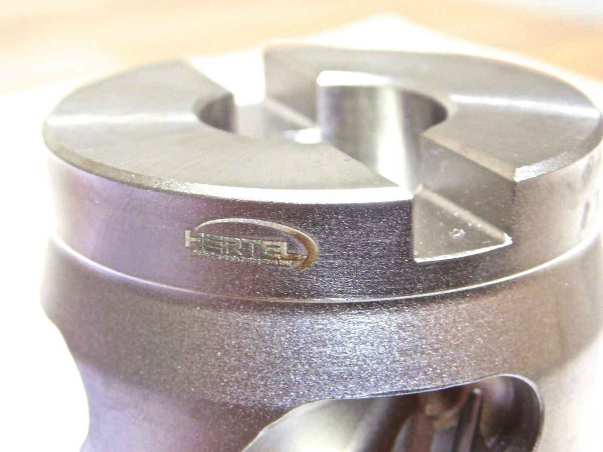 Hertel Indexible Copy Face Mill 2-1/2 Dia 1 Arbor 3-3/4 Ht HMC422R-25.004-4-2