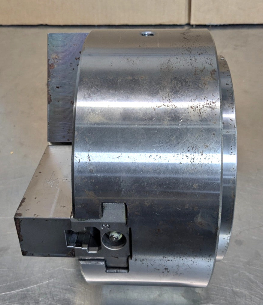 ATLAS WORKHOLDING Hydraulic Lathe Chuck  8" Diameter  3-Jaw  A2-6 Mount  AT