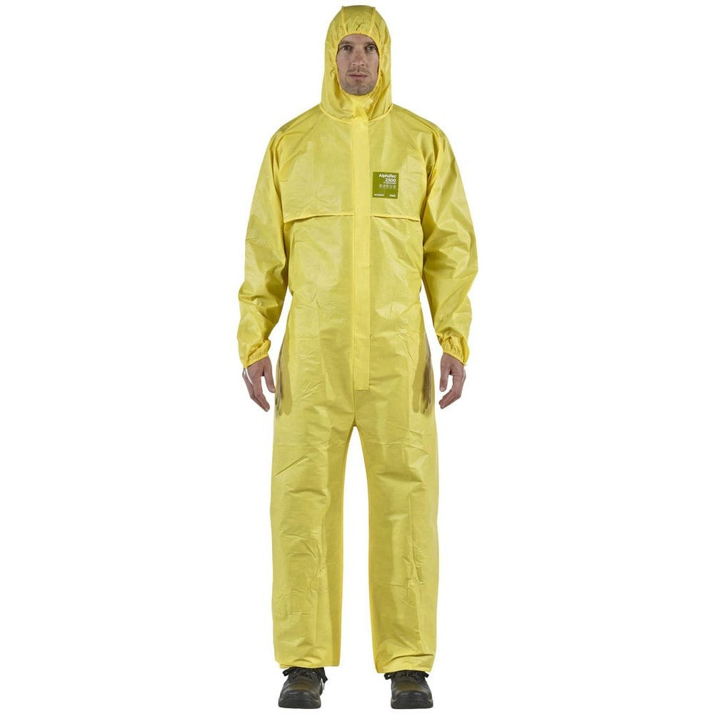 ANSELL Non-Disposable Chemical-Resistant Coveralls: Sz 3XL Qty 5 YY23-B92-111-07
