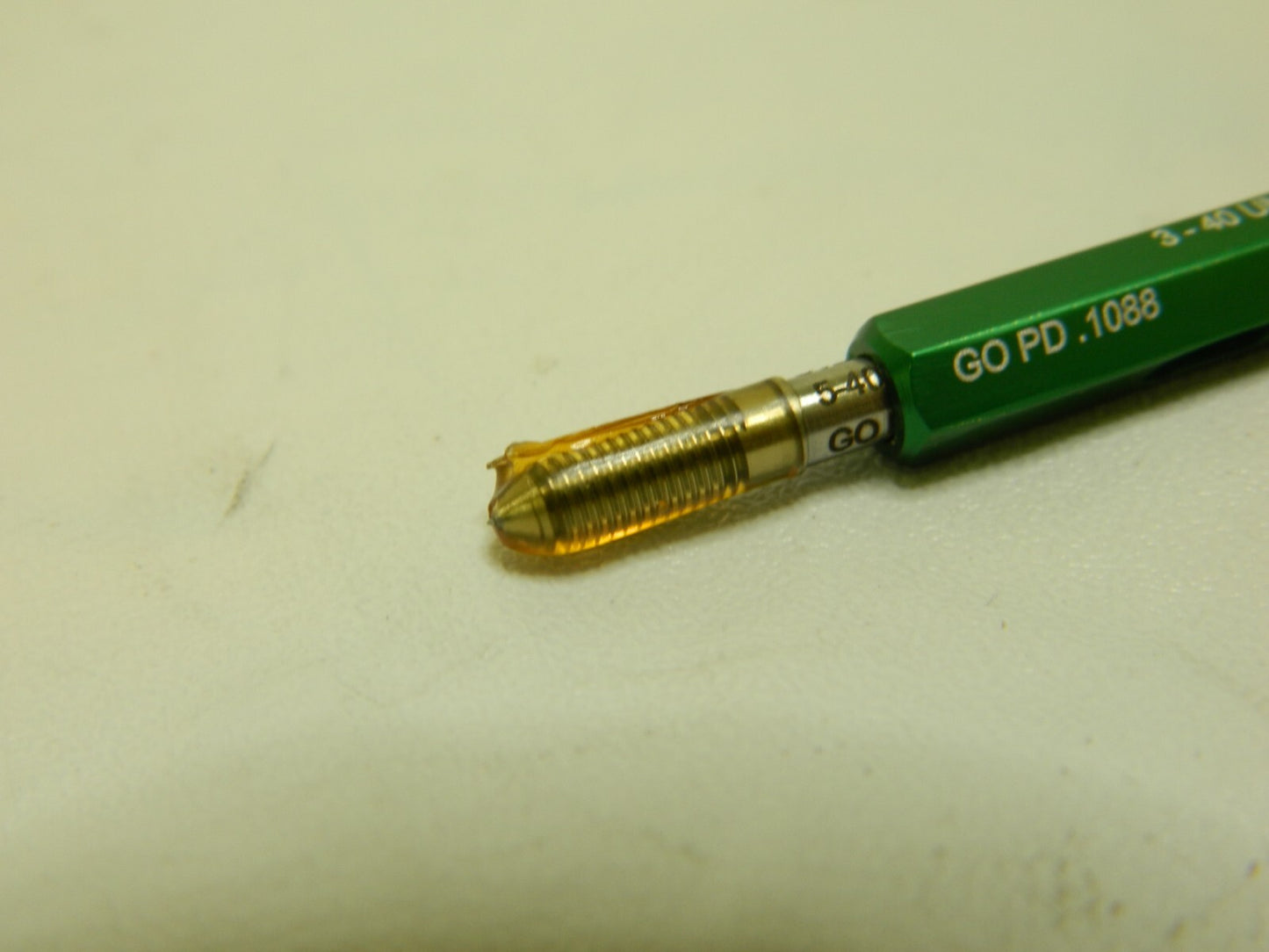 GF GAGE Plug Thread Gage: #3-40 Thread, 2B Class Go & No Go 55309751