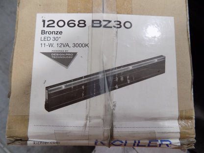 Kichler 30" LED Bronze Under Cabinet Light 12068BZ30