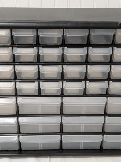 Akro-Mils 44 Drawer, Small Parts Cabinet 6-3/8" D x 20" W x 15-13/16" H 10144