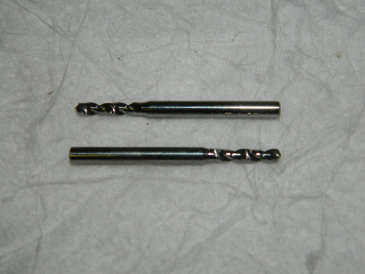 Accupro Qty. 6 Micro Drill Bits 0.0256" Dia. x 50mm OAL Solid Carbide  #616