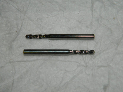 Accupro Qty. 6 Micro Drill Bits 0.0256" Dia. x 50mm OAL Solid Carbide  #616