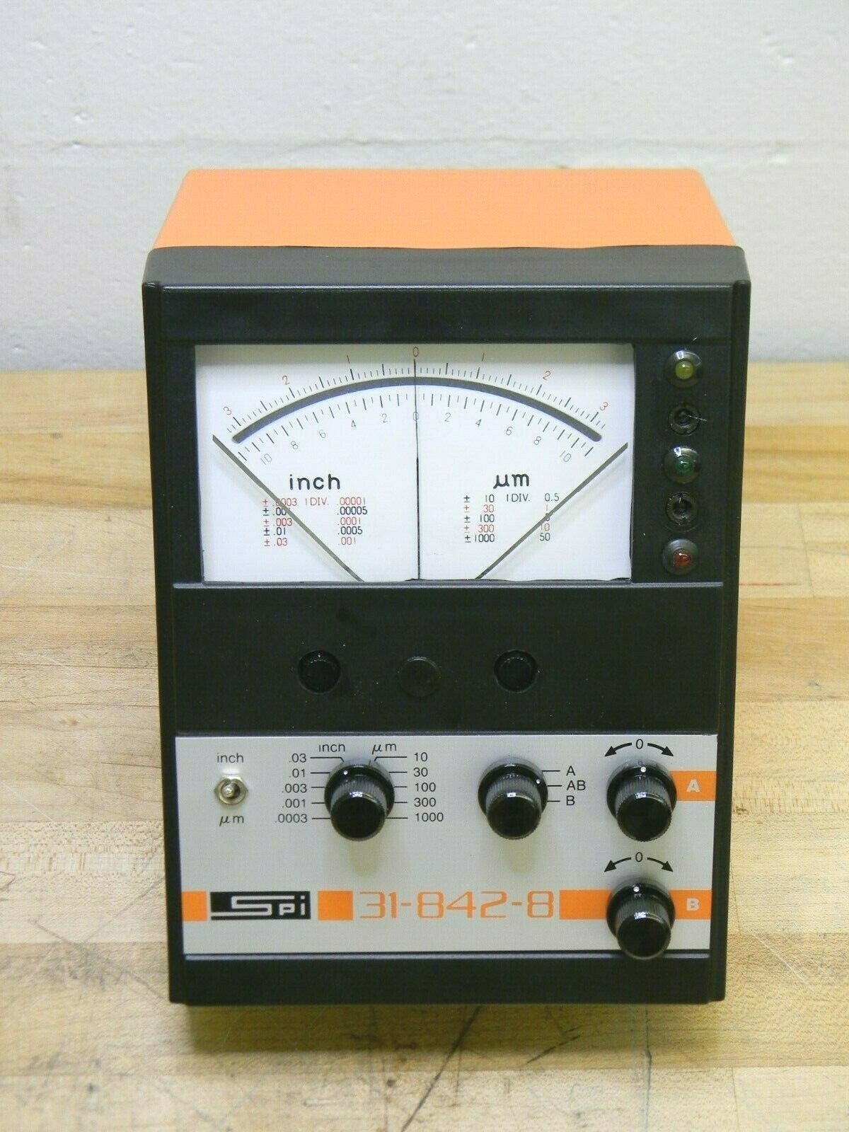 SPI Twin Channel Electronic Comparator w/ Analog Meter &amp; RS-232C Output 31-8