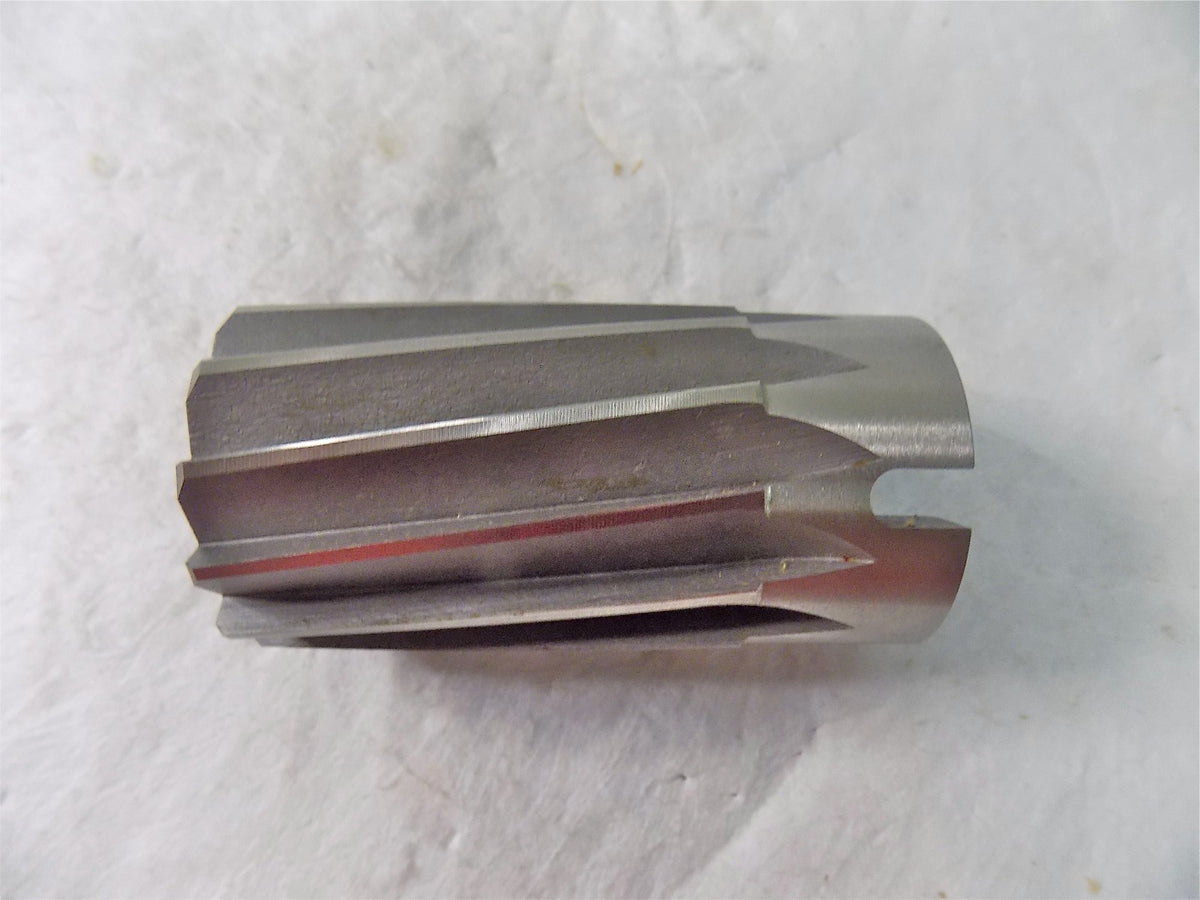F&D Tool Spiral Shell Reamer 1-7/8" x 3-1/2" RH Uncoated HSS 12FL 28109