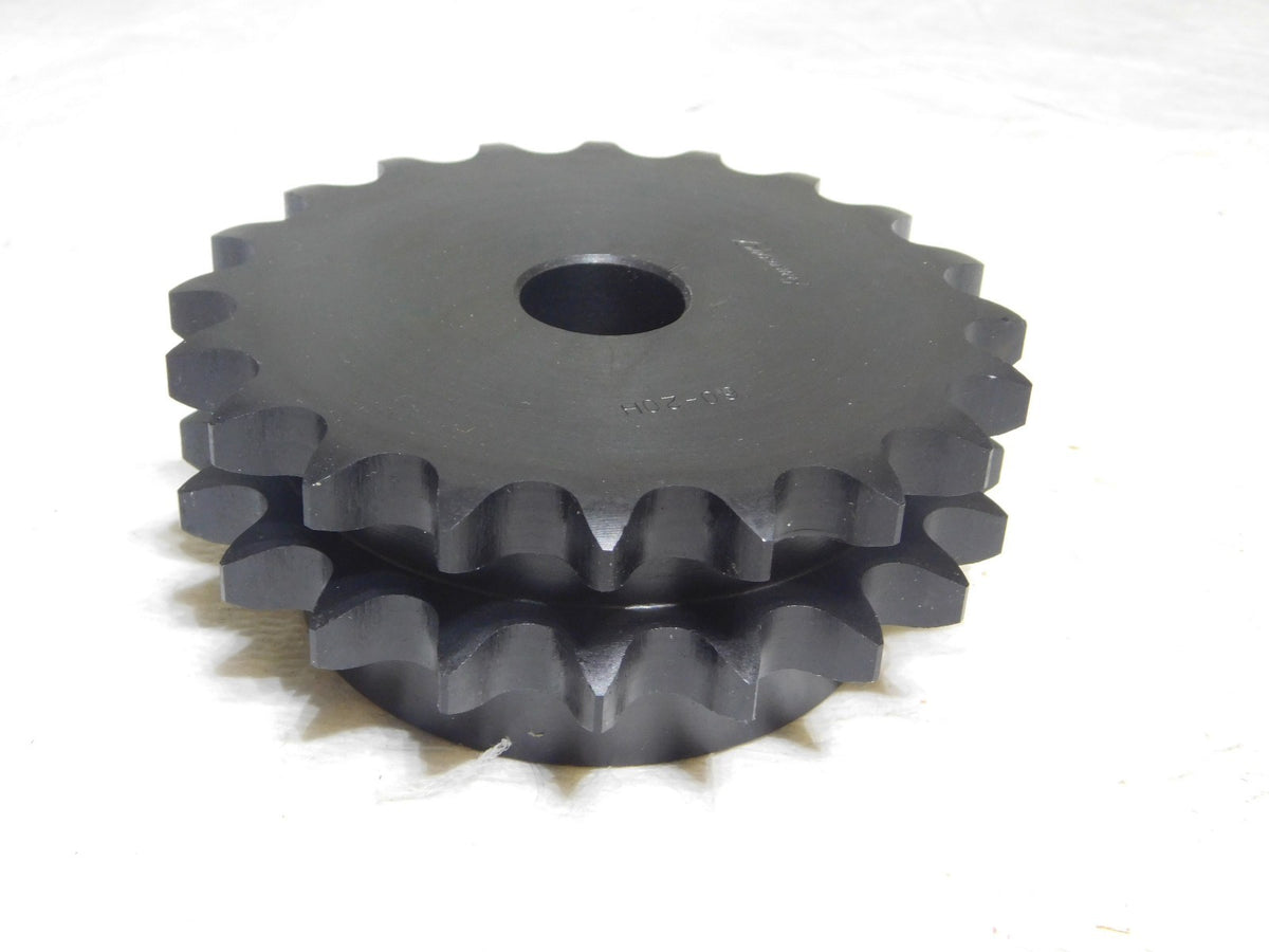 Browning Minimum Bore Dbl Roller Chain Sprocket 1 Bore Diameter 20 Teeth D60B20