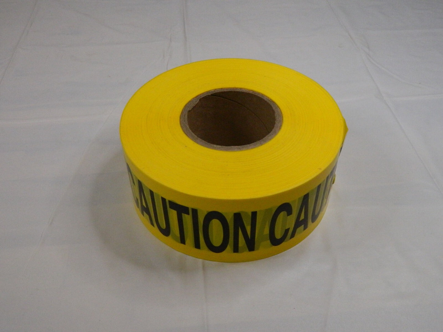 1,000' Long x3 Wide Roll Black&Yellow Barricade Tape Polyethylene 9905016134244