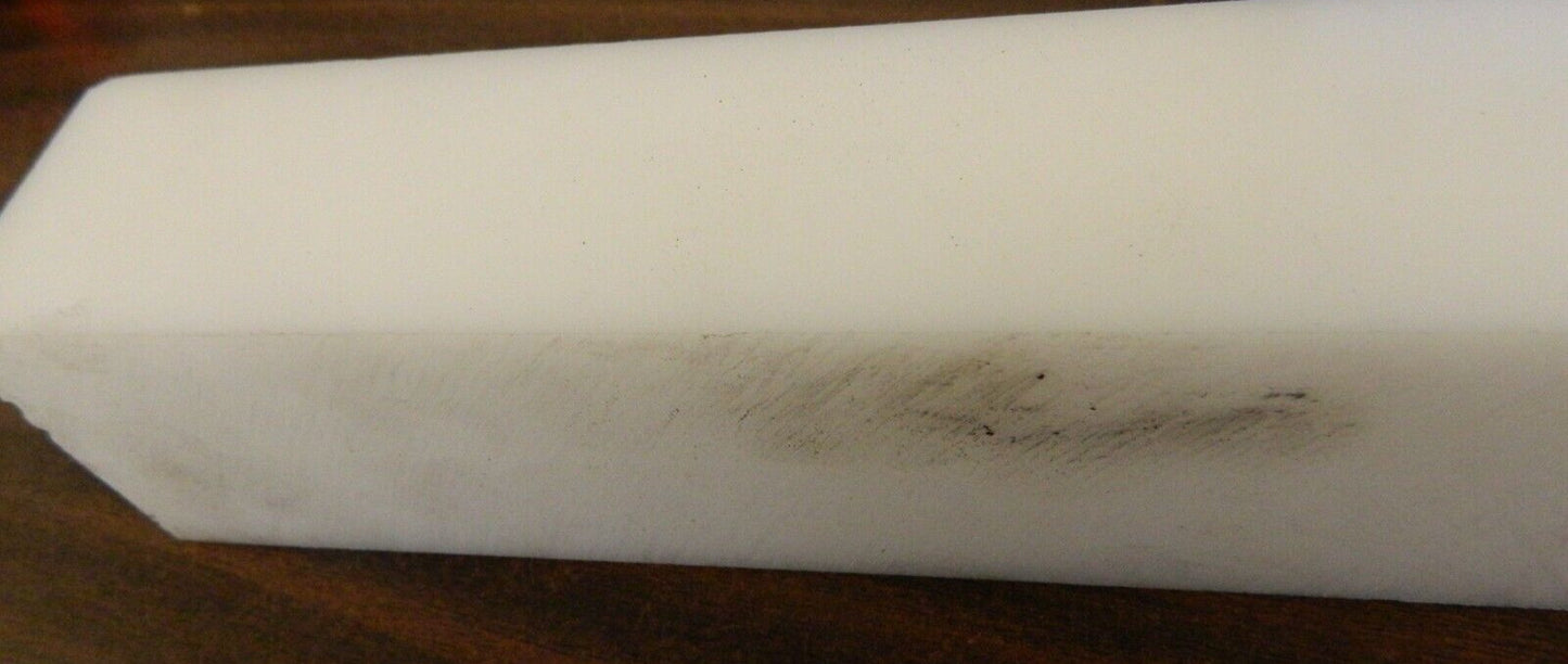 Plastic Bar: Acetal, 2" Thick, White BULK-PS-AC-178