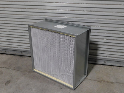 Koch HEPA Air Filter 99.97% Efficiency 24" H x 24" W 11-1/2" D H66A2X1 DAMAGE
