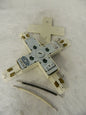 Lightolier Track light Fitting T &amp; X Connectors QTY 2 6052WH