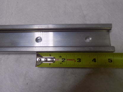 Pacific Bearing Roller Rail System 24" OAL x 1-1/8" OAW 847 Lb. Cap. #