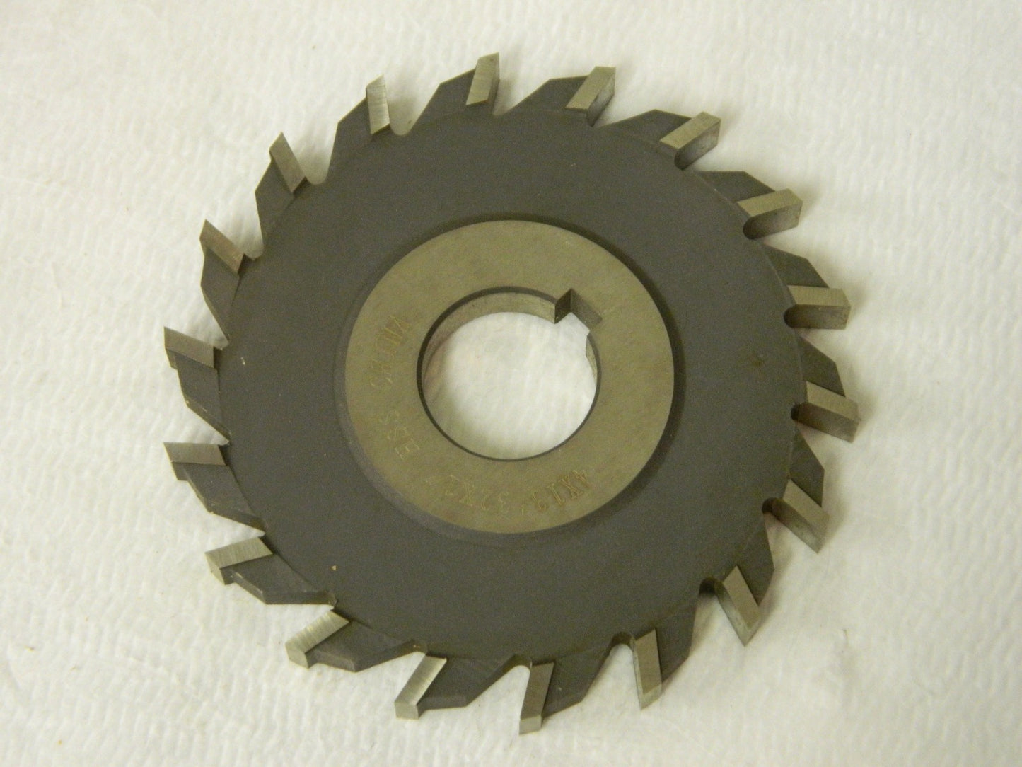 Precision Straight Tooth Side Milling Cutters Cutter 4" x 13/32" x 1" 03014263
