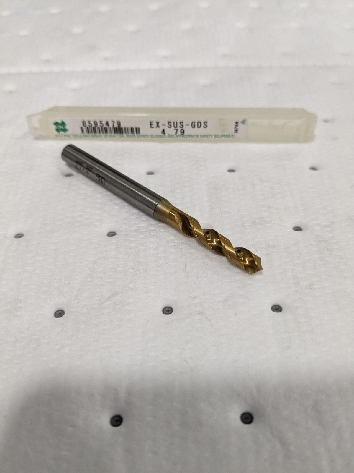 OSG Screw Machine Length Drill Bit: 4.79 mm (0.1886) Dia, 120º 8595479