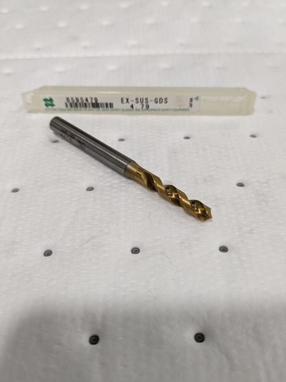OSG Screw Machine Length Drill Bit: 4.79 mm (0.1886) Dia, 120º 8595479