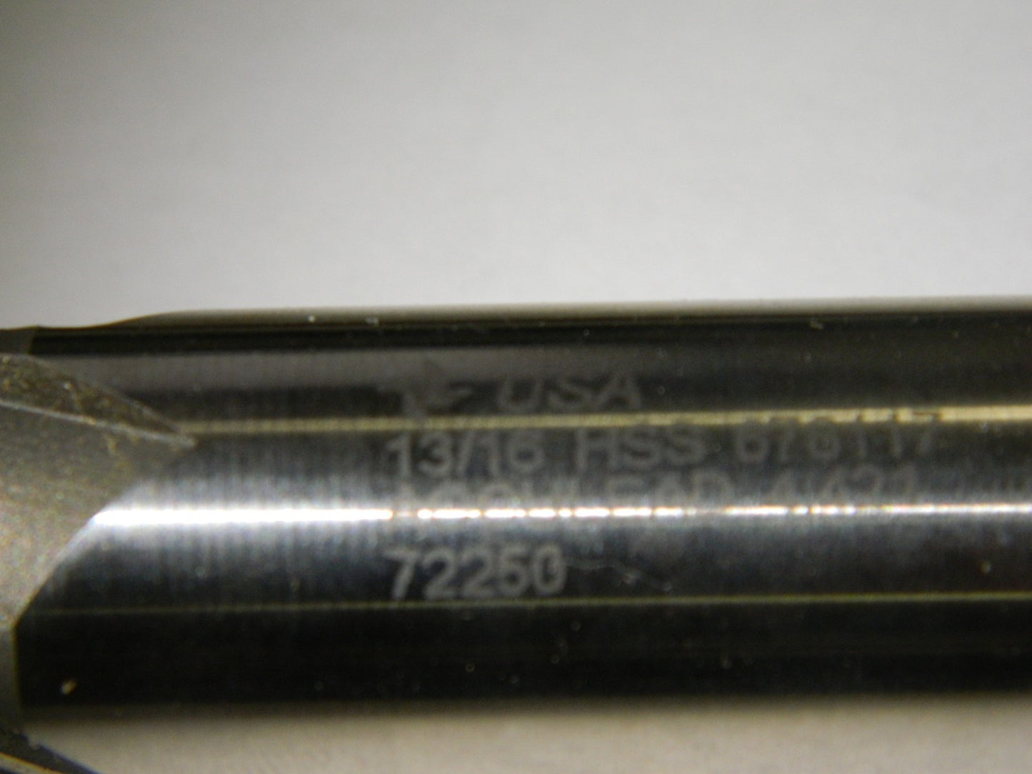 Brubaker Tool Double End Mill 13/16" Dia. x 1-9/16" LOC 2FL HSS 72250
